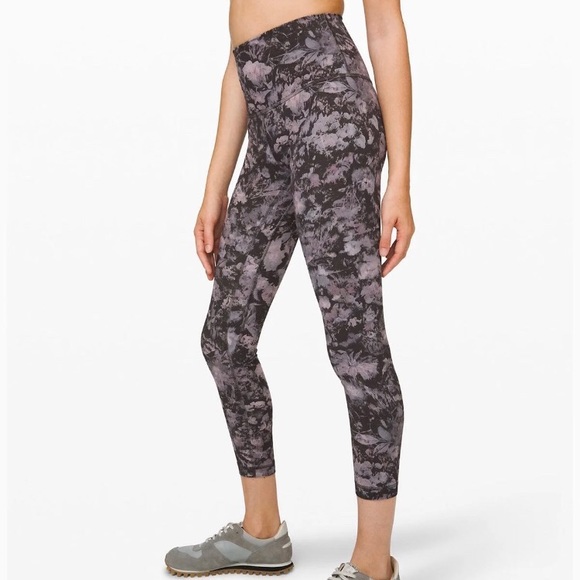 NWOT Lululemon Align Pant II 25” Floral Illusion 2 - Picture 2 of 8